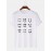 Mens Cartoon Expression Print Crew Neck Cotton Short Sleeve T-Shirts